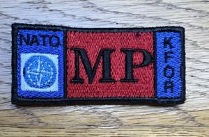 NATO MP KFOR Military Police