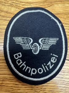 Germany Bahnpolizei Railway Police Old Style