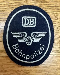 Germany Bahnpolizei DB Railway Police Old Style