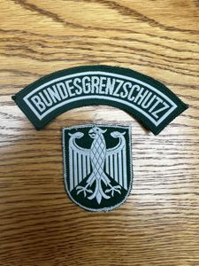 German BGS Federal Border Guard Set Bundesgrenzschutz