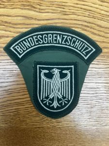 German BGS Federal Border Guard Set Bundesgrenzschutz