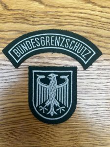German BGS Federal Border Guard Set Bundesgrenzschutz