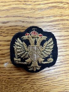 Queens Dragoon Guards Officers Cap Badge