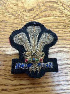 Royal Regiment Of Wales Officers Cap Badge