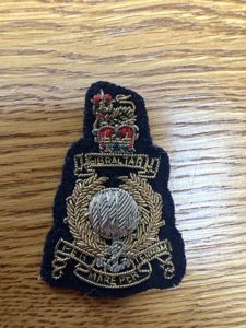 Royal Marines Officers Cap Badge