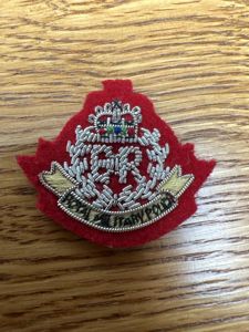 Royal Military Police RMP Officers Cap Badge