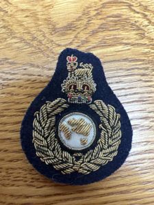 Royal Marines Officers Cap Badge