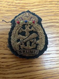Brunei Officers Cap Badge Used