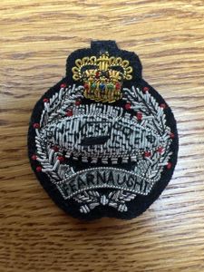 Royal Tank Regiment Officers Cap Badge