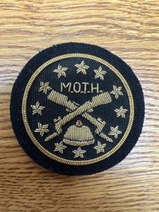 MOTH Military Order of The Tin Hat Beret Badge