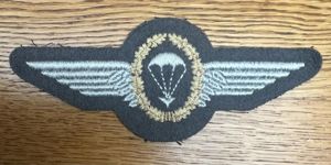 German Army Master Parachute Wing