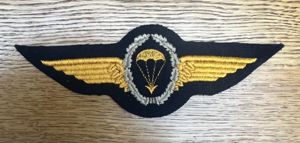 German Navy Basic Parachute Wing 1966-