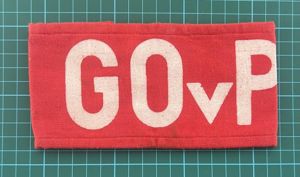 East German GDR Armband GOvD