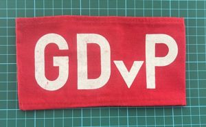 East German GDR Armband GDvP