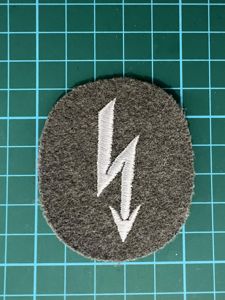 East German GDR Signals Arm Patch