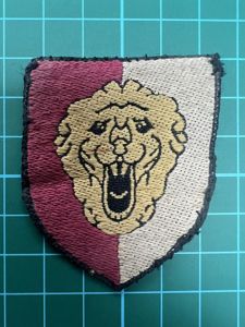 Belgium 16 Armoured Division Patch Silk Woven