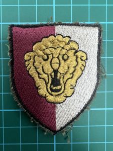 Belgium 16 Armoured Division Patch Woven