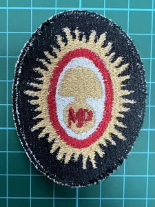 Belgium Military Police Patch