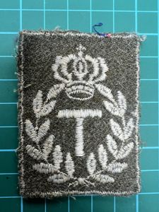 Belgium Army Trade Badge Version 1