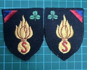 Free Belgium Army 4th Belgium Infantry Brigade matched pair British …