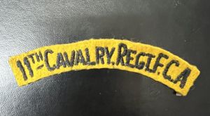 Ireland 11th Cavalry Regt FCA (Motor Squadron) Pre 1959