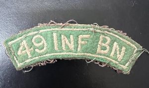 Ireland 49th Infantry Battalion Shoulder Title Lebanon