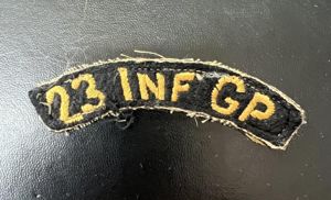 Ireland 23rd Infantry Group Shoulder Title UNFICYP