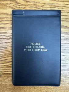 Police Note Book MOD Form 145A