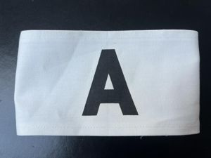 US Military A (Adjudged) Armband 1959 Rare Find