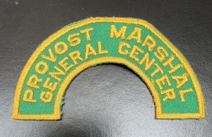 USA Provost Marshal General Center Arch