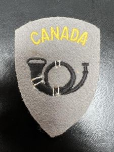 27th Canadian Brigade 1st Canadian Rifle Battalion Patch