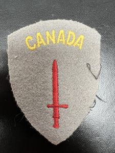 27th Canadian Infantry Brigade 1st Infantry Battalion Patch