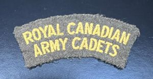 Royal Canadian Army Cadets Shoulder Title