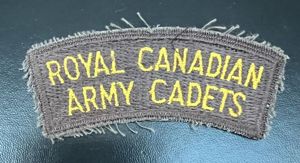 Royal Canadian Army Cadets Shoulder Title
