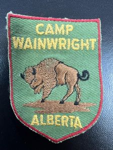 Canadian Army, Camp Wainwright Alberta Patch