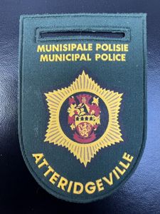 South Africa Municipal Police Atteridgeville Shoulder Flash