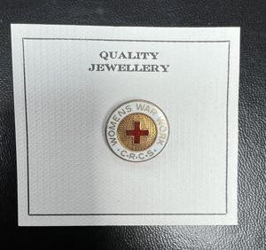 Canadian Women's War Work C.R.C.S Sterling Silver