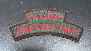 Canadian Armoured Corps Shoulder Title