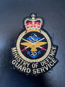 Ministry Of Defence Guard Service Chest Patch
