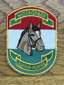 Hungary Mounted Border Guard Hatarorseg Patch