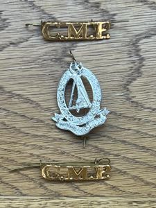 PAKISTAN Military Police Cap Badge & CMP Titles