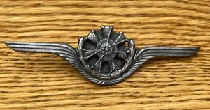 Poland Air Force Aviation Mechanic Wing Badge
