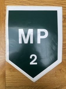 Ireland Poilini Airm 2nd Garrison Military Police Vehicle Sticker