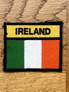 Ireland Nationality Title & Flag Patch International Missions
