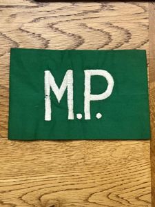 Ireland Poilini Airm Military Police Armband Congo 1960-64