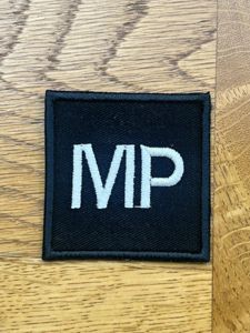 Ireland Poilini Airm Military Police MP Patch