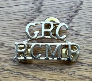 Canada GRC RCMP Gold Metal Title
