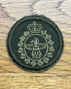 Canada Variant First Pattern Combat Cap Badge Security Branch MP