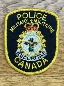 Canada Canadian Security Branch Police Military Militaire
