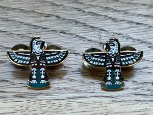 Canada Canadian Security Branch MP Collar Badges